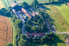 Gräbenbruch Farm in the district Allmendfeld in Gernsheim in the state Hesse, Germany