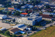 Aerial photograpy of Hope Media Europe eV in the district Sandwiese in Alsbach-Hähnlein in the state Hesse, Germany