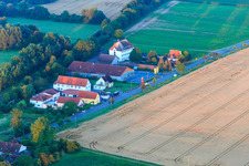 Old Schaidt train station with Netto Marken-Discount in Steinfeld in the state Rhineland-Palatinate, Germany