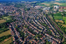 Mutterstadter Straße in Schifferstadt in the state Rhineland-Palatinate, Germany