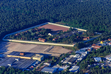 Youth detention center Schifferstadt in the forest in Schifferstadt in the state Rhineland-Palatinate, Germany