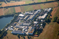 Büchenau, industrial area in the district Spöck in Stutensee in the state Baden-Wuerttemberg, Germany