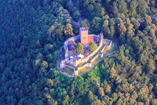Landeck Castle in Klingenmünster in the state Rhineland-Palatinate, Germany