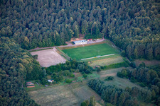 Football field in the district Gossersweiler in Gossersweiler-Stein in the state Rhineland-Palatinate, Germany