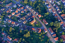 Protestant Trinity Church on Queichstr in Hauenstein in the state Rhineland-Palatinate, Germany