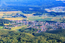 Wagnerstr in the district Vogelbach in Bruchmühlbach-Miesau in the state Rhineland-Palatinate, Germany