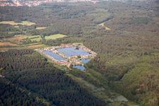 Königsbruch campsite in the district Vogelbach in Bruchmühlbach-Miesau in the state Rhineland-Palatinate, Germany