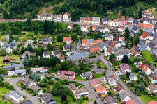 Church building in the village of in the district Kirchenbollenbach in Idar-Oberstein in the state Rhineland-Palatinate, Germany