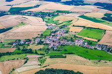 Aerial photograpy of Homberg in the state Rhineland-Palatinate, Germany