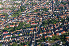 District Wiesental in Waghäusel in the state Baden-Wuerttemberg, Germany