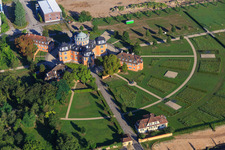 Hermitage Waghäusel in Waghäusel in the state Baden-Wuerttemberg, Germany out of the air