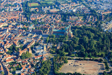 Parking lot Dom to Speyer in Speyer in the state Rhineland-Palatinate, Germany