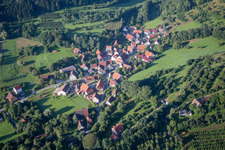 Village view in the district Pommer in Igensdorf in the state Bavaria, Germany