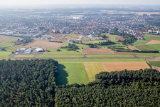 Airport in Herzogenaurach in the state Bavaria, Germany