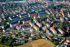 District INA-Ring in the city in Herzogenaurach in the state Bavaria, Germany