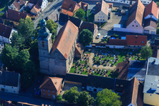 Monastery Church Frauenaurach in the district Frauenaurach in Erlangen in the state Bavaria, Germany
