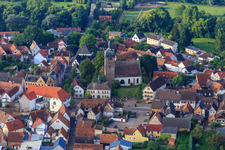 Protestant St. Martin's Church Billigheim in the district Billigheim in Billigheim-Ingenheim in the state Rhineland-Palatinate, Germany