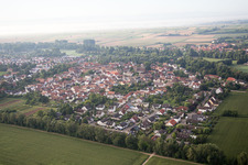 District Billigheim in Billigheim-Ingenheim in the state Rhineland-Palatinate, Germany out of the air