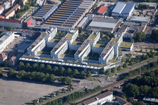 EnBW Administration in the district Oststadt in Karlsruhe in the state Baden-Wuerttemberg, Germany