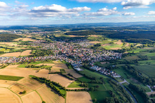 From the northwest in the district Jöhlingen in Walzbachtal in the state Baden-Wuerttemberg, Germany