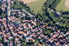 Village on the river bank areas of Murr in Murr in the state Baden-Wurttemberg, Germany