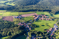Aerial view of Leisure Centre - Amusement Park Ort: Familienferienstaette Haus Lutzenberg e.V. in the district Lutzenberg in Althuette in the state Baden-Wurttemberg, Germany