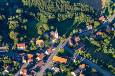 Church building in the village of in the district Kirchenkirnberg in Murrhardt in the state Baden-Wurttemberg, Germany