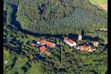 Liebenstein Castle at the Golf and Country Club Schloss Liebenstein eV in Neckarwestheim in the state Baden-Wuerttemberg, Germany