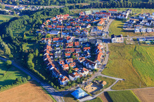 Schloßbergallee from the south in Bönnigheim in the state Baden-Wuerttemberg, Germany