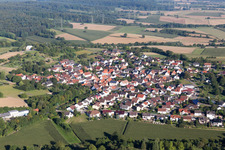 District Oberacker in Kraichtal in the state Baden-Wuerttemberg, Germany