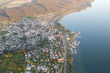 District Ludwigshafen in Bodman-Ludwigshafen in the state Baden-Wuerttemberg, Germany from above