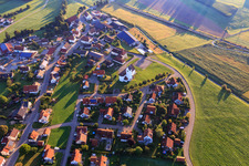 St. Matthew in the village center of the district Wasser in the district Unterbichtlingen in Sauldorf in the state Baden-Wuerttemberg, Germany
