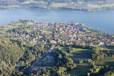 From the north in the district Wangen in Öhningen in the state Baden-Wuerttemberg, Germany