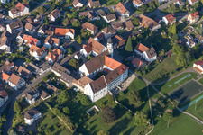 Complex of buildings of the monastery Augustiner Chorherrenstift in Oehningen in the state Baden-Wurttemberg, Germany