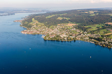 Village on the banks of the area Lake Constance in Steckborn in the canton Thurgau, Switzerland