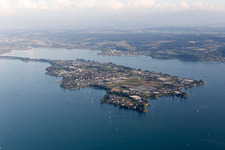 District Niederzell in Reichenau in the state Baden-Wuerttemberg, Germany