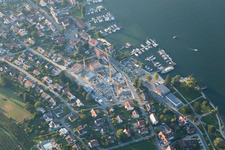 Aerial photograpy of District Bodman in Bodman-Ludwigshafen in the state Baden-Wuerttemberg, Germany