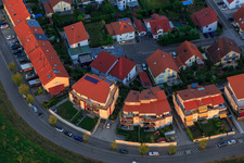 Aerial photograpy of Penthouses on the Höhenweg in Kandel in the state Rhineland-Palatinate, Germany
