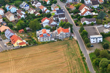 2 apartment buildings under construction on Jakob-Becker-Straße in the district Mörzheim in Landau in der Pfalz in the state Rhineland-Palatinate, Germany