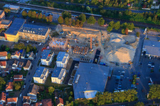 Eckes-Granini Germany GmbH in Nieder-Olm in the state Rhineland-Palatinate, Germany from above