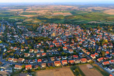 Town center with Catholic Church Zornheim in Zornheim in the state Rhineland-Palatinate, Germany