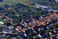 Rheinstraße from the northeast in Kandel in the state Rhineland-Palatinate, Germany