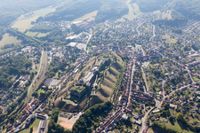 Aerial photograpy of Bitche in the state Moselle, France