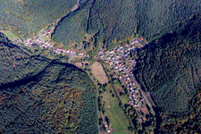 Village view in the district Salzwoog in Lemberg in the state Rhineland-Palatinate, Germany