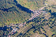 Village view in Oberschlettenbach in the state Rhineland-Palatinate, Germany