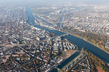 Luitpoldhafen in the district Süd in Ludwigshafen am Rhein in the state Rhineland-Palatinate, Germany