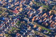 Gartenstr in Steinweiler in the state Rhineland-Palatinate, Germany