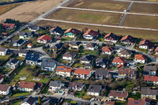 District Aunham in Bad Birnbach in the state Bavaria, Germany from the drone perspective