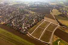 New development area in the district Aunham in Bad Birnbach in the state Bavaria, Germany