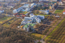 Rehabilitation Center Bad Füssing - Passau, Parkhotel and Therme 1 Bad Füssing with sauna courtyard in Bad Füssing in the state Bavaria, Germany